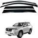 Дефлектори вікон (вітровики) Toyota PRADO FJ150 2010- 00-00016168 фото 3