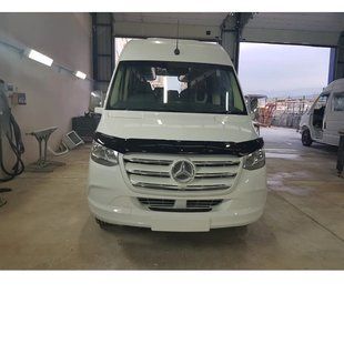 Дефлектор капоту (EuroCap) Для Mercedes Sprinter W907/W910 2018- рр 30550218-010409-30010101 фото