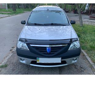 Дефлектор капота (EuroCap) Для Renault Logan I 2008-2013 рр 30210405-010409-30010101 фото