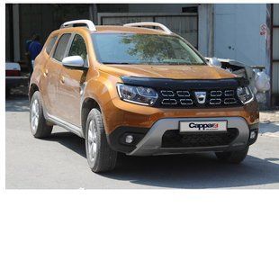Дефлектор капоту (EuroCap) для Dacia Duster 2018-2024 рр 2021K041 фото