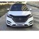 Дефлектор капоту (EuroCap) Для Hyundai Tucson TL 2016-2021 рр 30360816-010409-30010101 фото 1