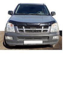 Дефлектор капота (EuroCap) Для Isuzu D-Max 2002-2006 рр 30380102-010409-30010101 фото