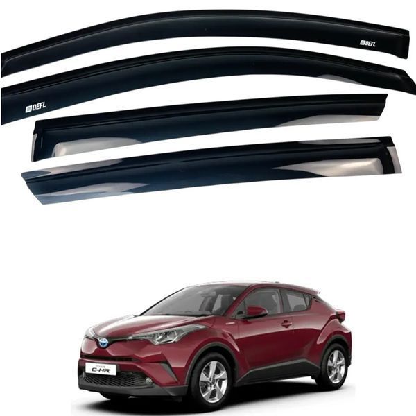 Дефлектори вікон (вітровики) Honda C-HR/IZOA 2018- 00-00016169 фото