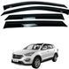 Дефлектори вікон (вітровики) Hyundai SANTAFE IX45/GRAND SANTAFE 2013-2016 (Defl) 00-00016187 фото 3