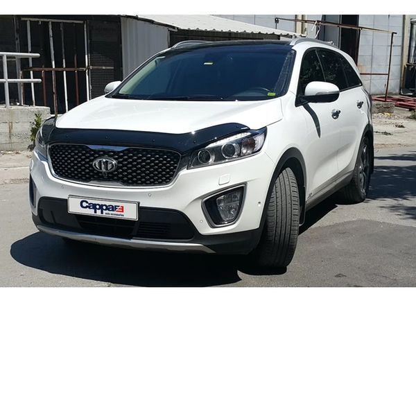 Дефлектор капоту (EuroCap) Для Kia Sorento III UM 2014-2020 рр 30430416-010409-30010101 фото